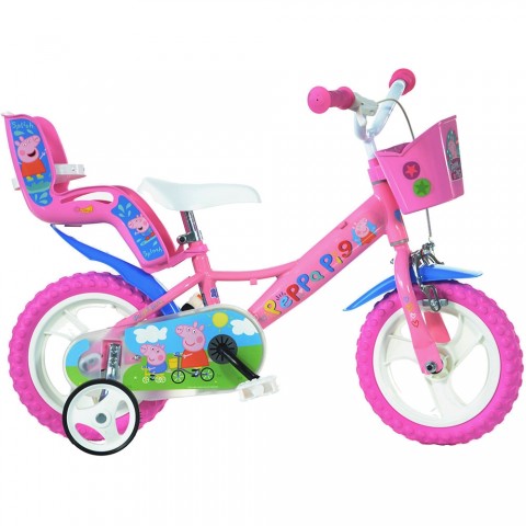 Bicicleta copii Dino Bikes 12" Peppa Pig